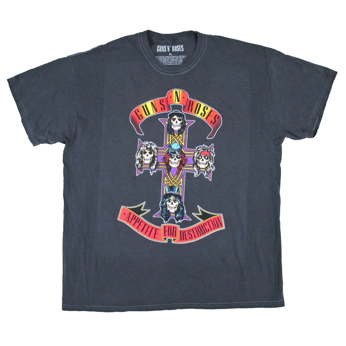 Guns N Roses Appitite For Destruction T-shirt Front