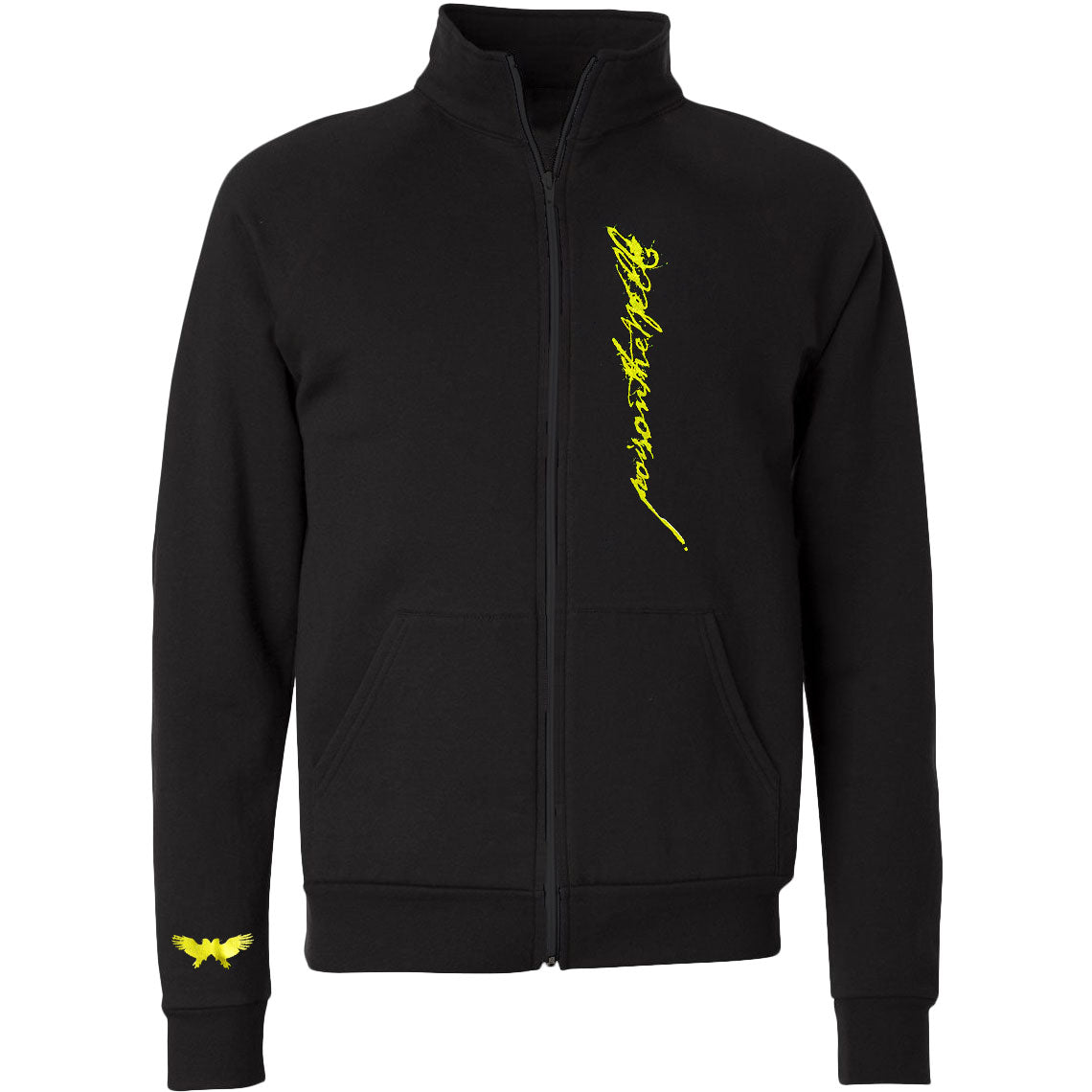 Poison The Well Yellow Logo Jogger Sweatshirt Front