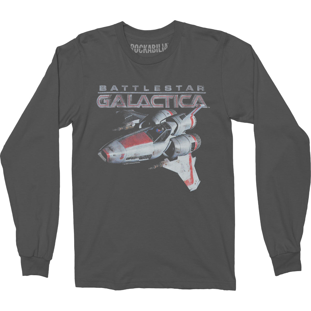 Battlestar Galactica Mark Ii Viper Long Sleeve Front