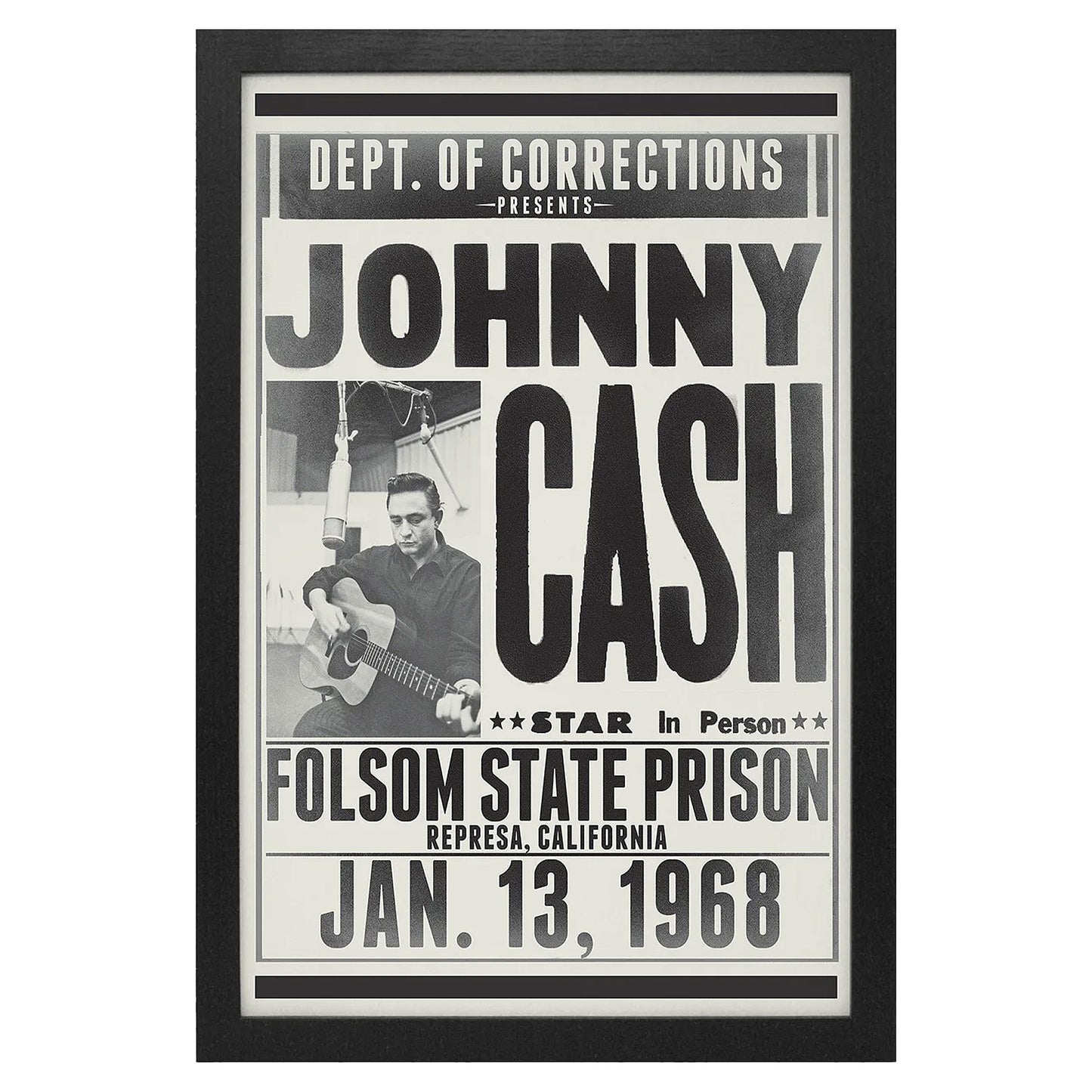 Folsom State Framed Wall Art