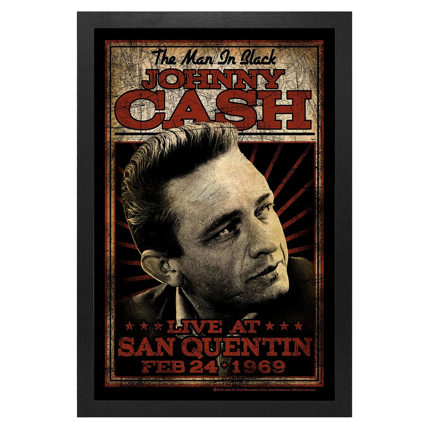 Live San Quentin Framed Wall Art