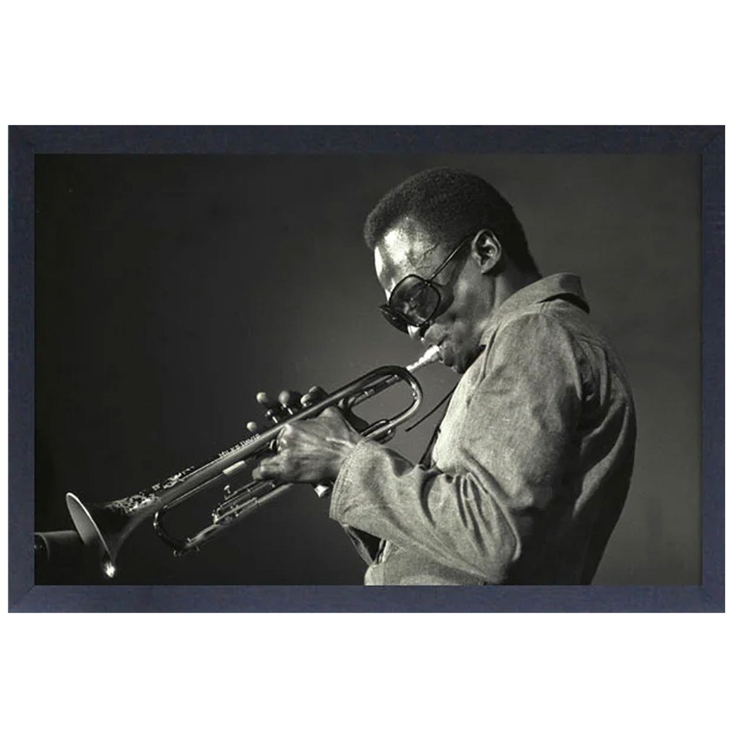 B&W Live Framed Wall Art