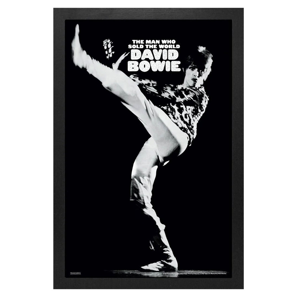 David Bowie Man Who Sold The World Framed Wall Art Front
