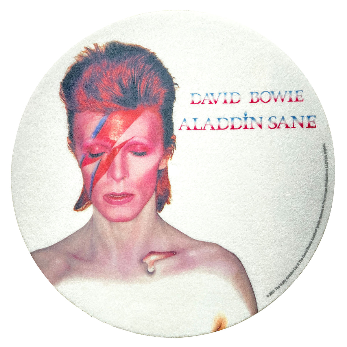 David Bowie Aladdin Sane Slipmat Front