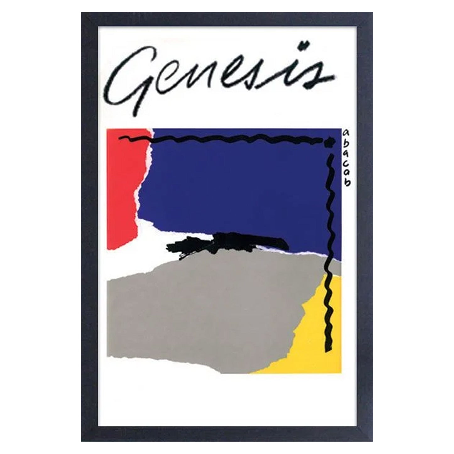 Genesis Abacab Framed Wall Art Front