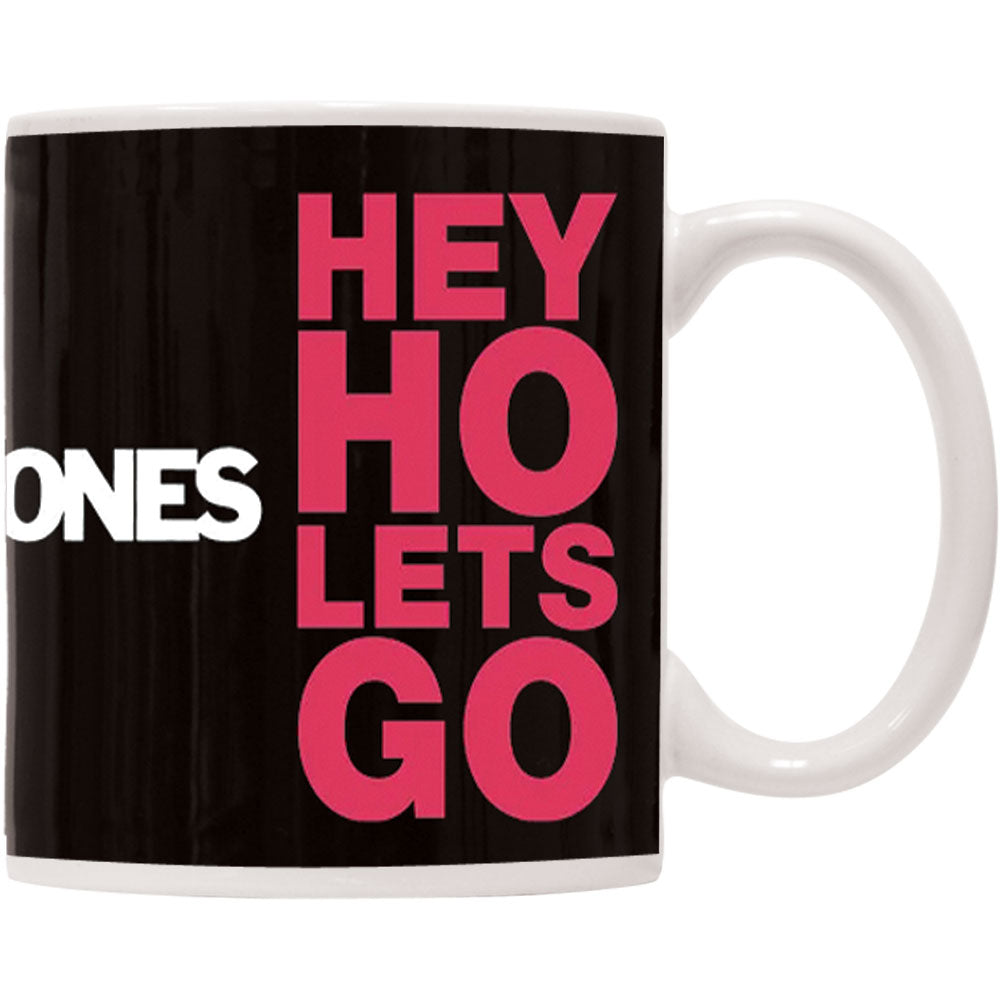 Ramones Hey Ho Let's Go Coffee Mug Back
