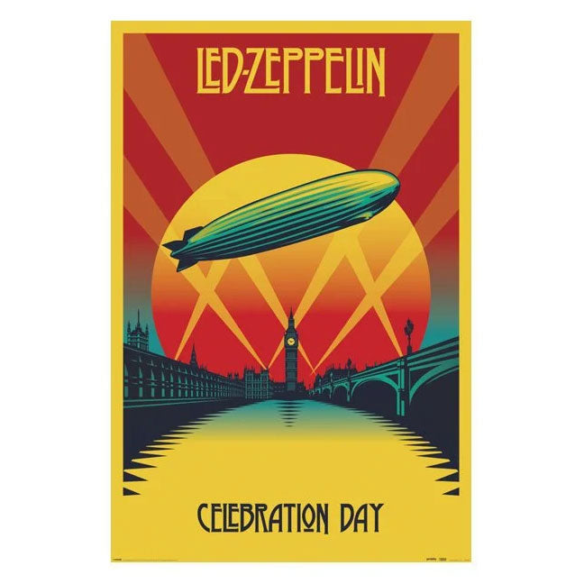 Led Zeppelin Celebration Day Domestic Poster Front