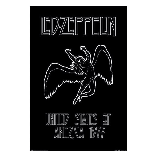 Led Zeppelin Icarus Domestic Poster Front