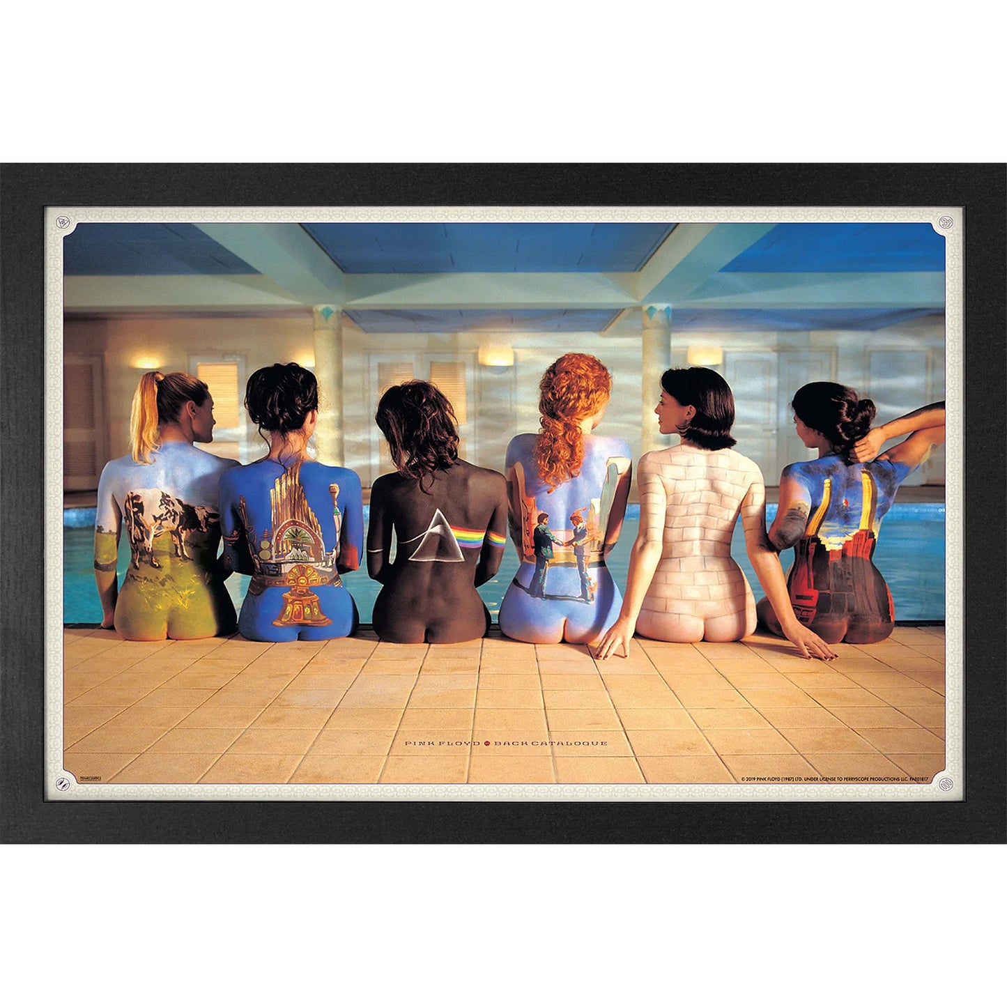 Pink Floyd Back Catalog Framed Wall Art Front