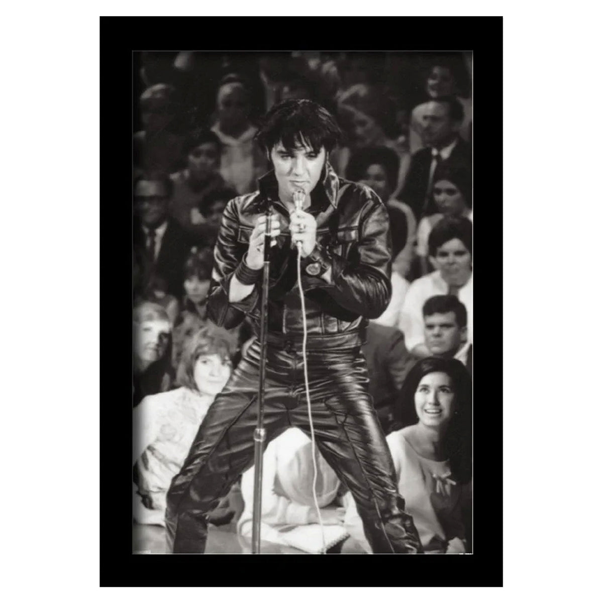 Elvis Presley 68 Comeback Special Framed Wall Art Front