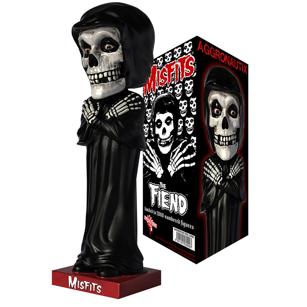 Misfits Fiend Limited Edition Throbblehead Head Knocker Front