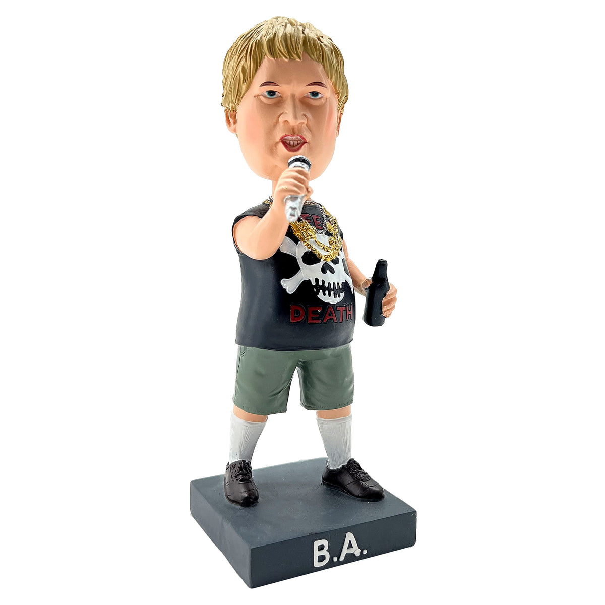 Sloppy Seconds B.A. Limited Edition Throbblehead Head Knocker Front