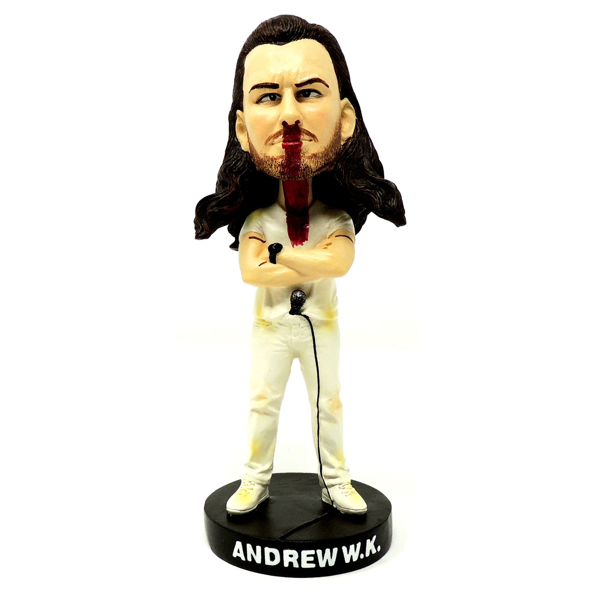 Andrew W.K. Throbblehead V2 (numbered Limited Edition) Head Knocker Front