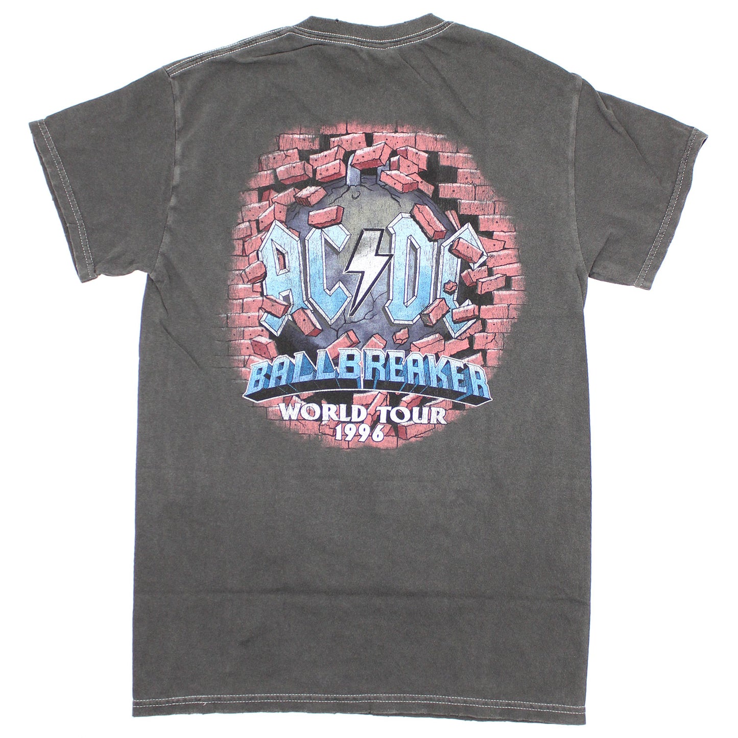 AC/DC Ballbreaker Tour Vintage Tee Vintage T-shirt Back
