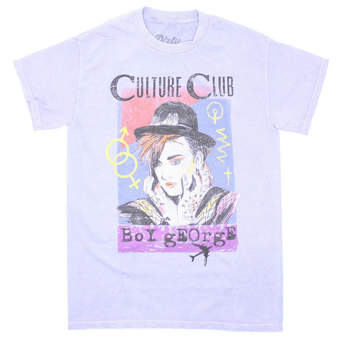Culture Club Boy George Vintage Tee Vintage T-shirt Front