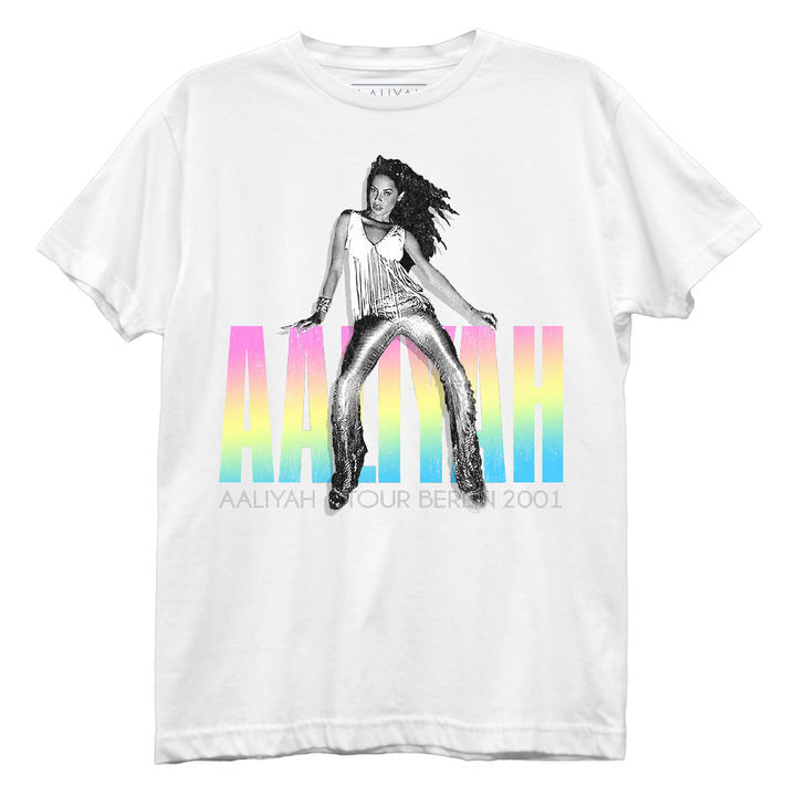 Aaliyah Tour Berlin T-shirt Front