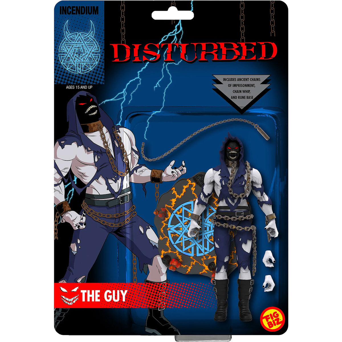 Disturbed The Guy 5" FigBiz Action Figure Action Figure Front