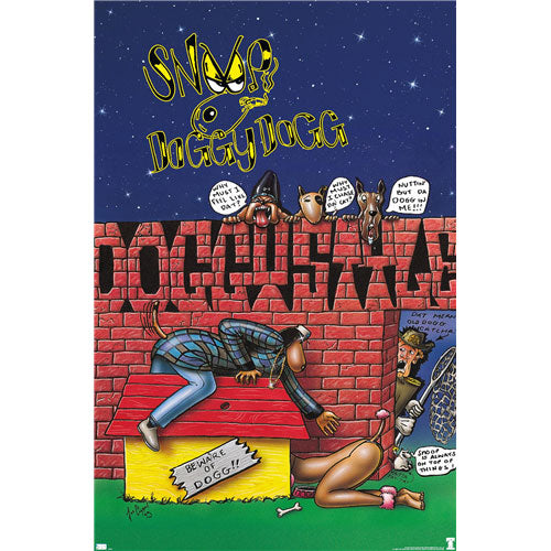 Snoop Doggy Dogg Death Row Records - Doggystyle Domestic Poster Front
