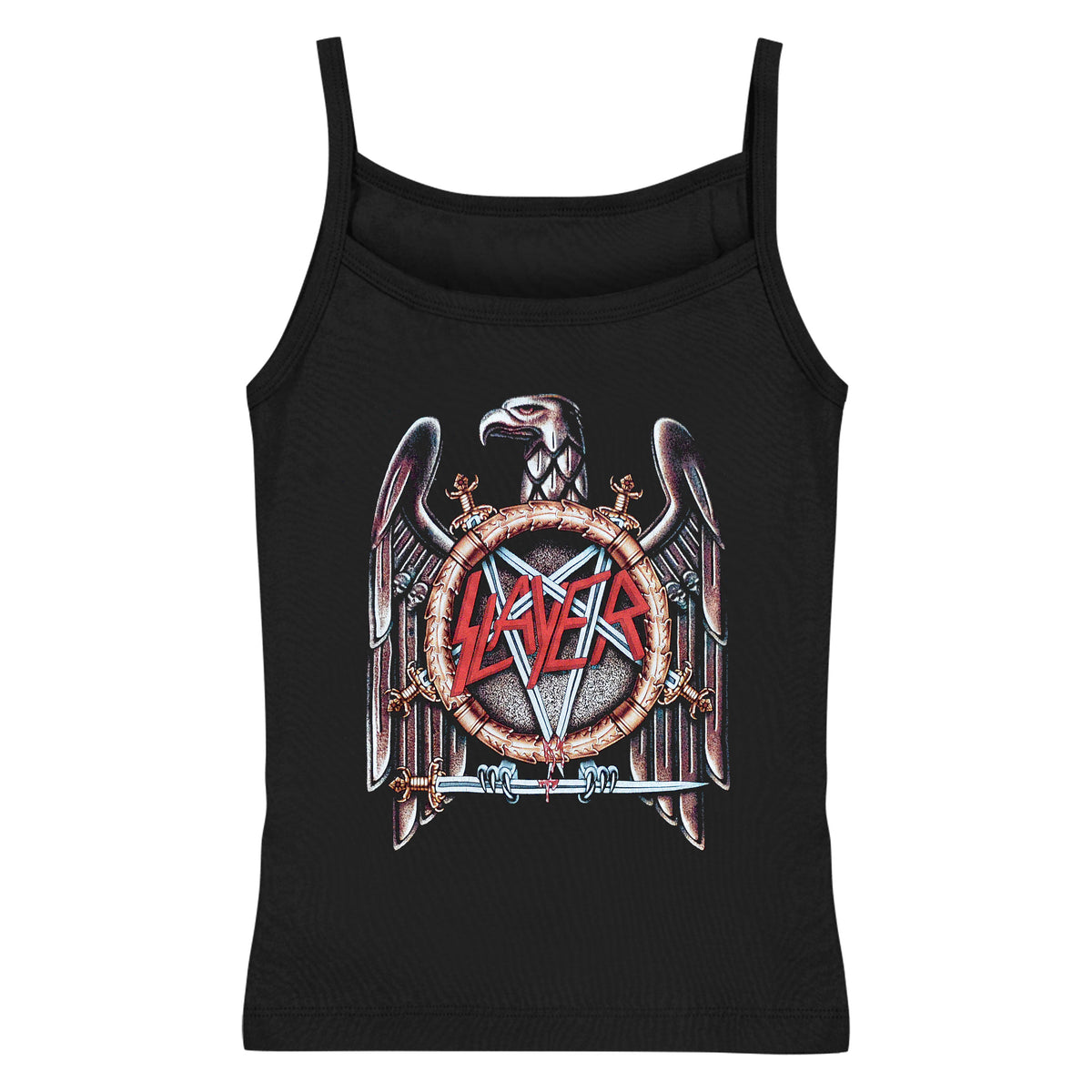 Slayer Eagle Logo Junior Top Front