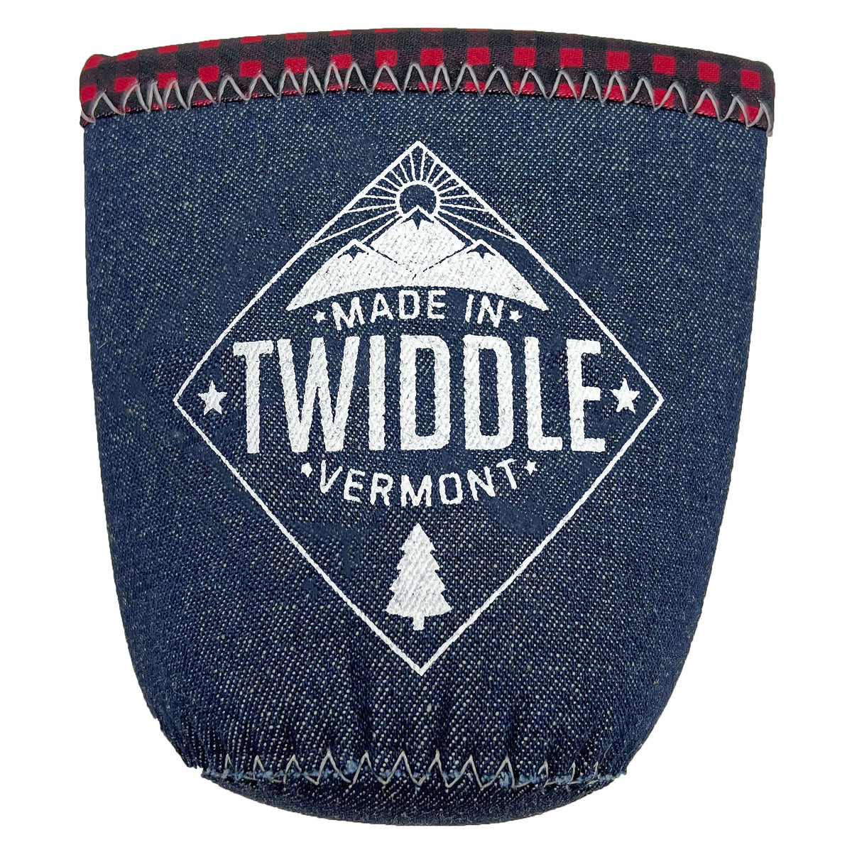 Twiddle Diamond Logo Can Cooler Front