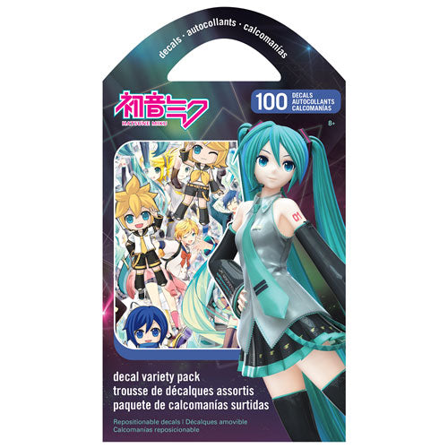 Hatsune Miku Decal Variety Pack Sticker Set Front