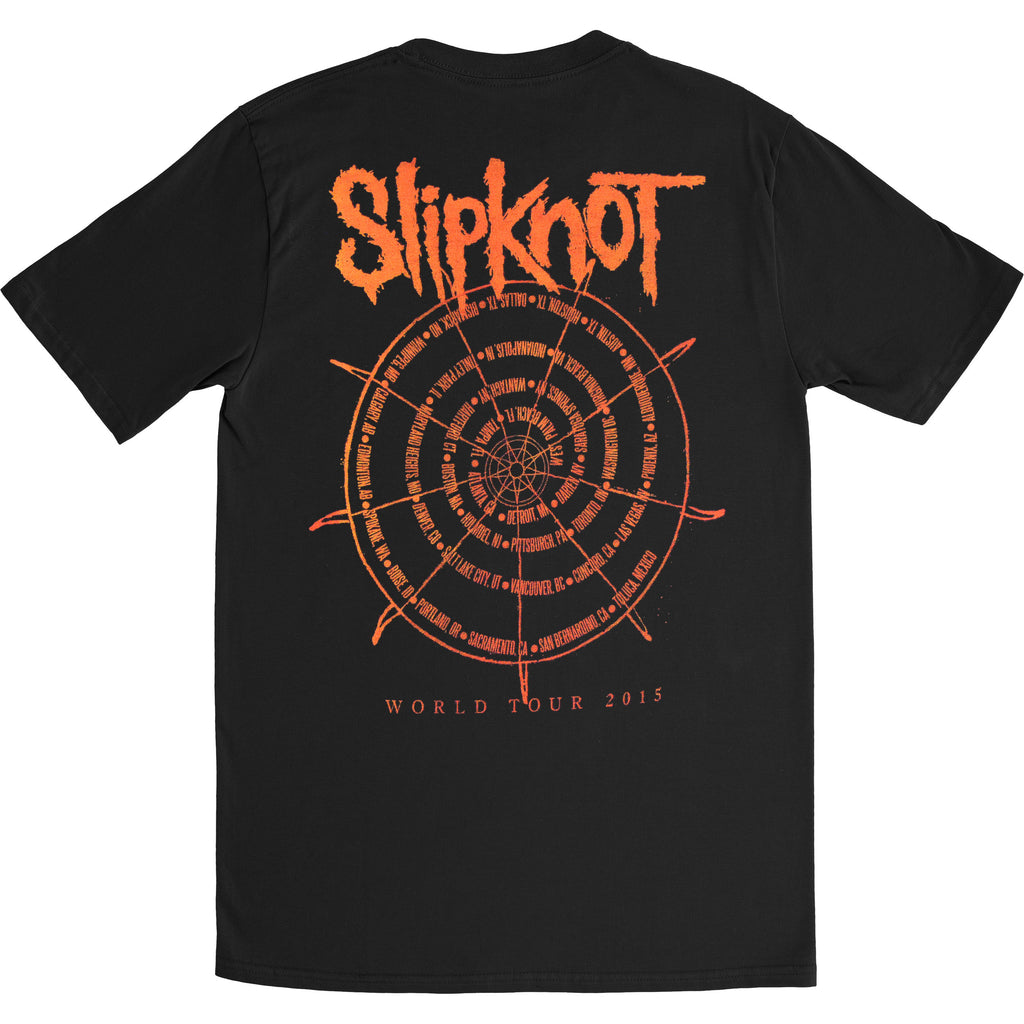 Official Slipknot World Tour 2015 T-shirt | Rockabilia