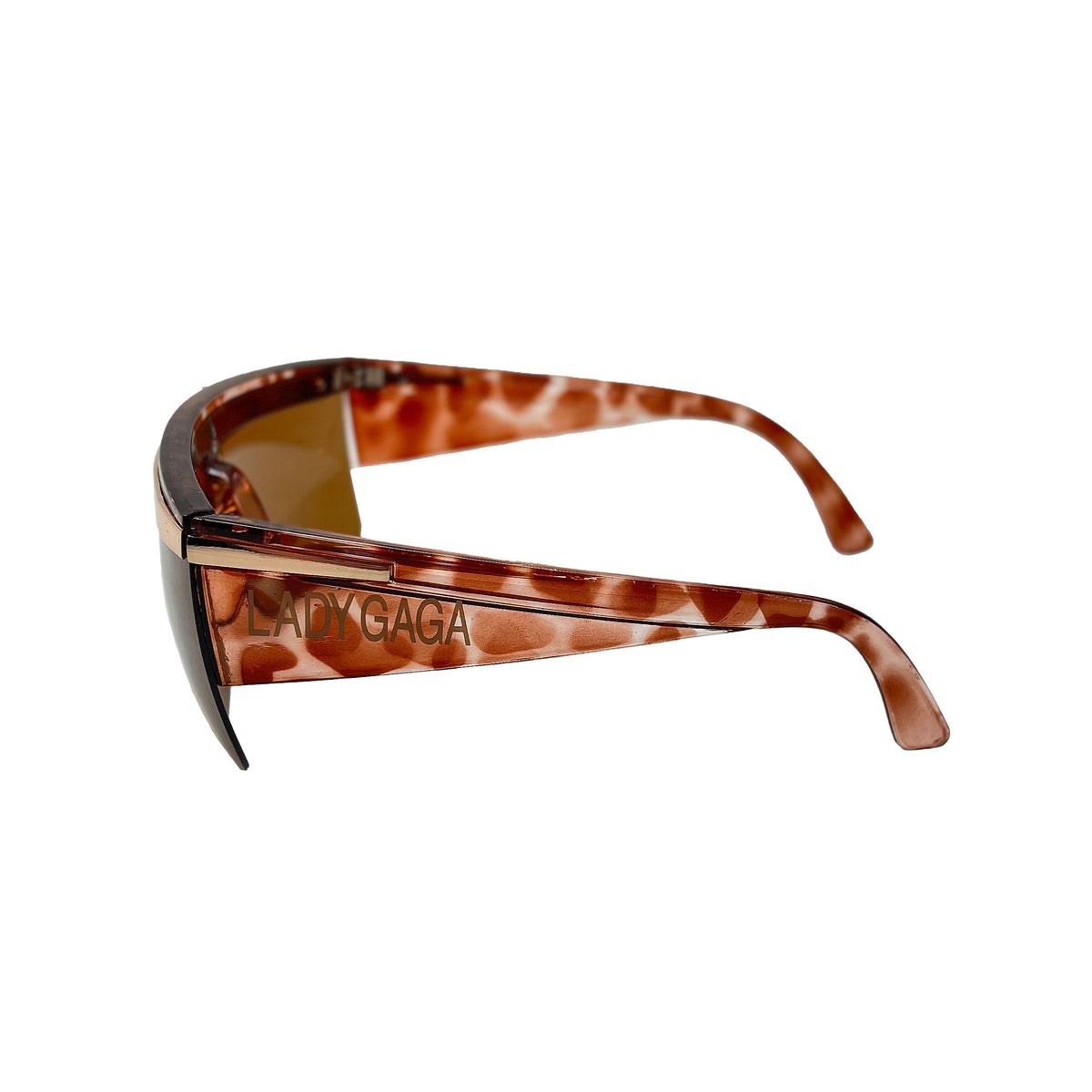 Lady Gaga Logo (Rose Gold) Sunglasses Back