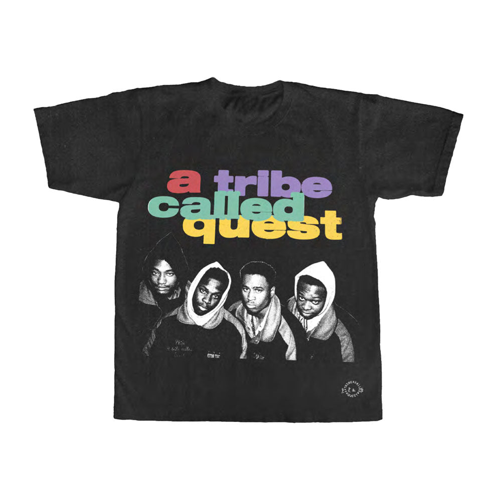 Tribe Called Quest Group Shot Slim Fit T-shirt Front
