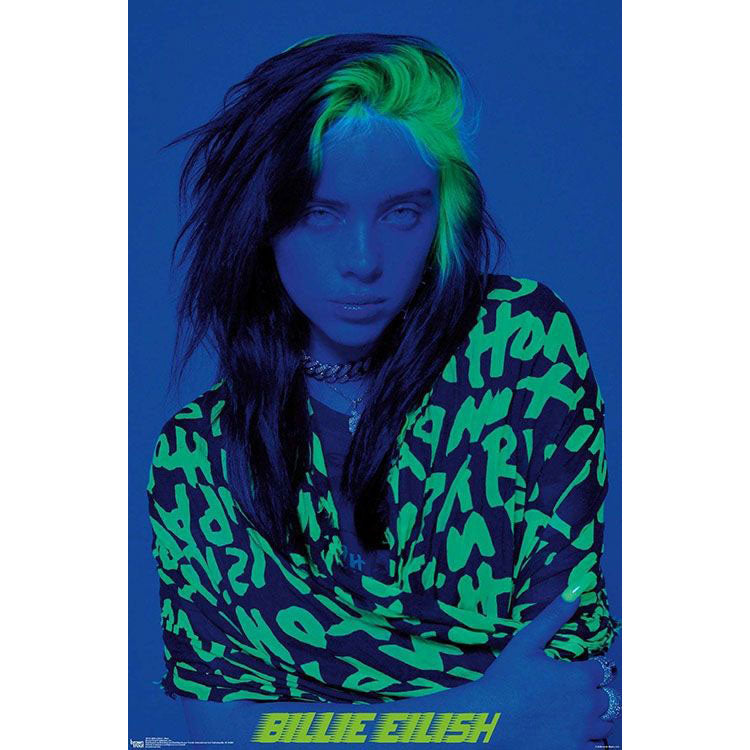 Billie Eilish Blue Domestic Poster Front