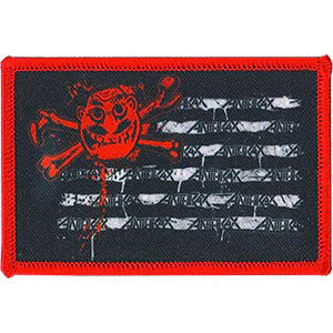 Anthrax Man Embroidered Patch Front