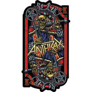 Anthrax Evil Kings Sticker Front