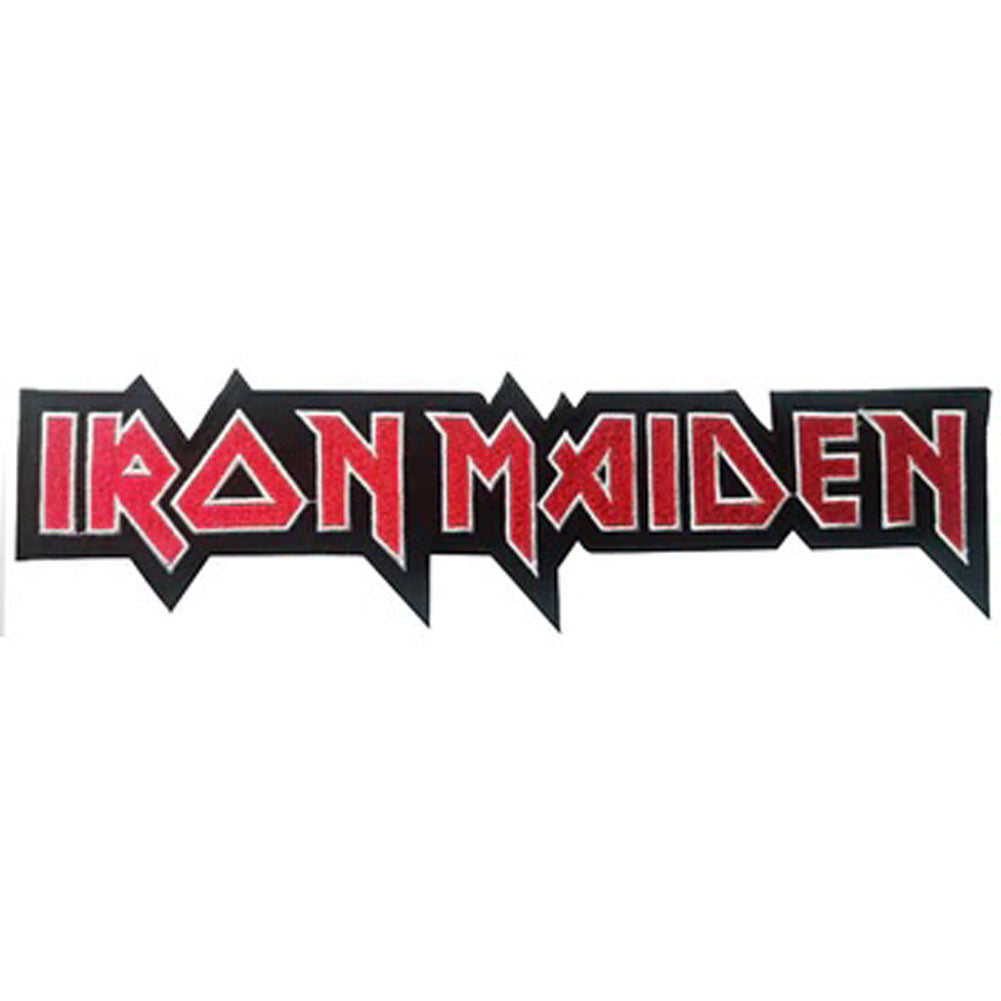Iron Maiden Logo Back Patch Front