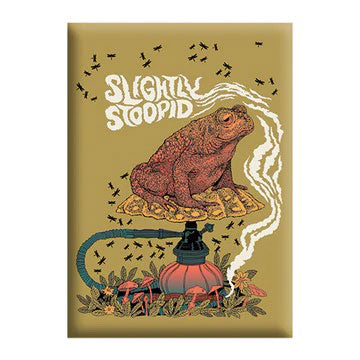 Slightly Stoopid Methane Toad Magnet Front