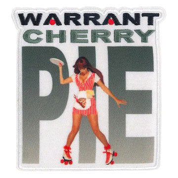 Warrant Cherry Pie Embroidered Patch Front