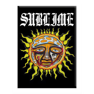 Sublime Sun Logo Magnet Front