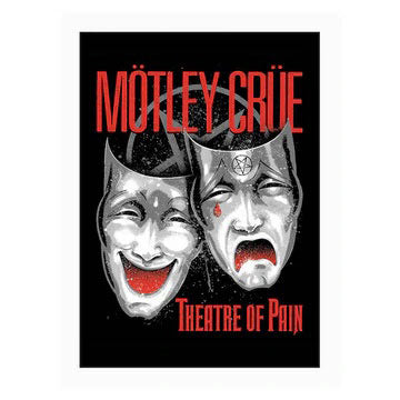 Motley Crue Theatre of Pain Magnet Front