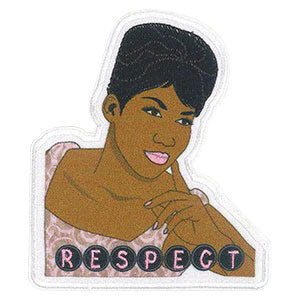 Aretha Franklin Respect Embroidered Patch Front