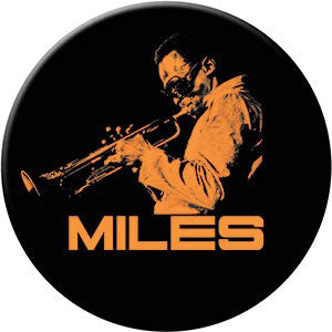 Miles Davis Orange Trumpet Magnet Front