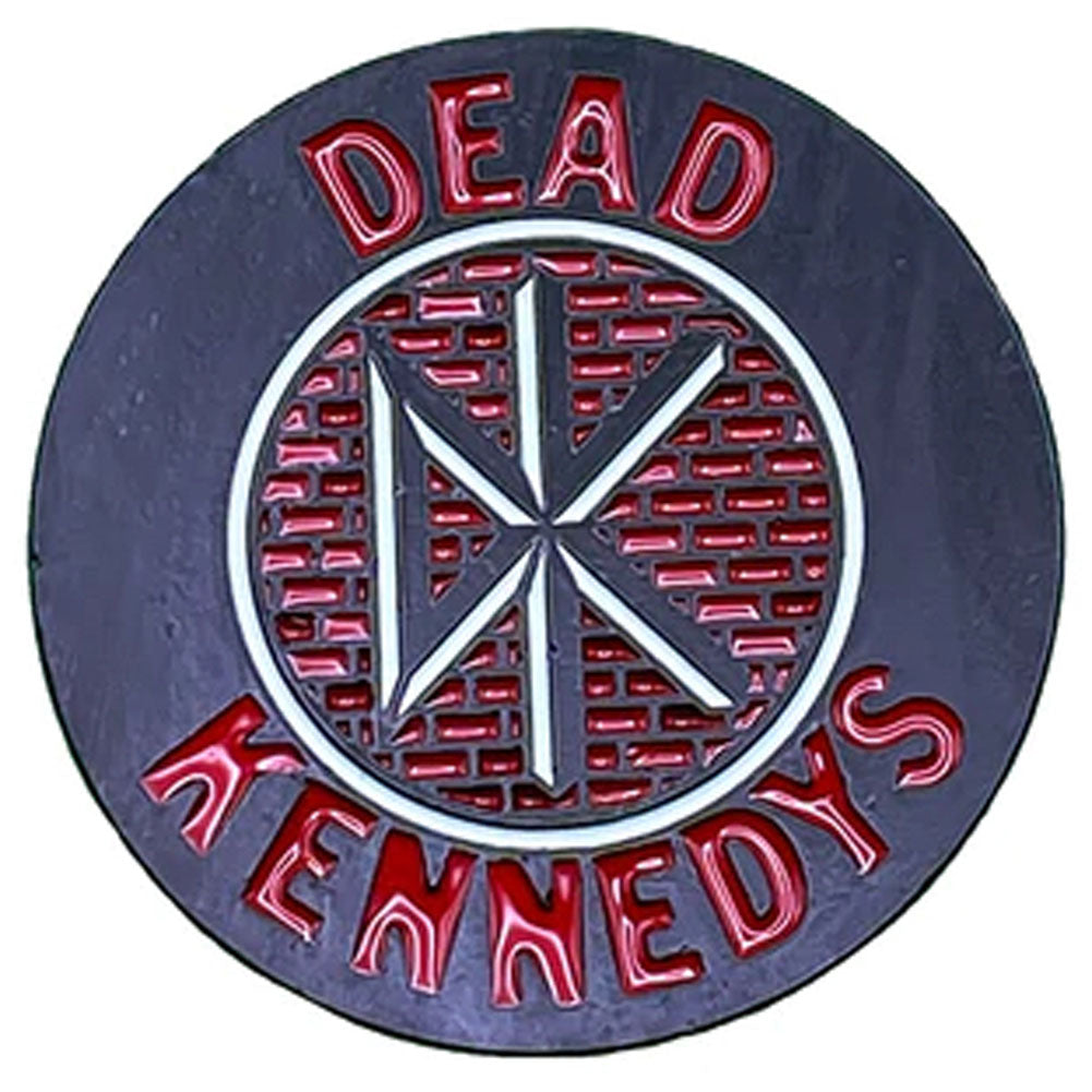 Dead Kennedys Brick Logo Pewter Pin Badge Back