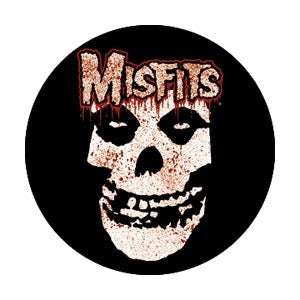 Misfits Bloody Skull Button Front