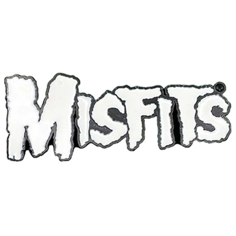 Misfits Logo Pewter Pin Badge Back