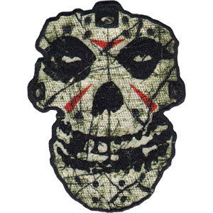 Misfits Crystal Lake Skull Embroidered Patch Front
