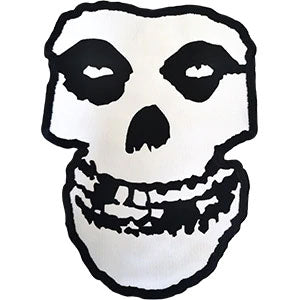 Misfits Skull Back Patch Front
