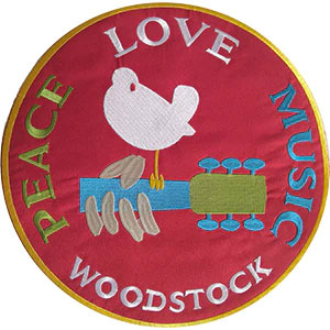 Woodstock Logo Back Patch Front