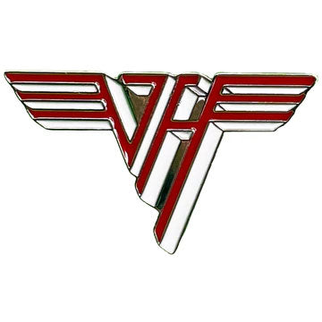 Van Halen Shield Logo Pewter Pin Badge Back