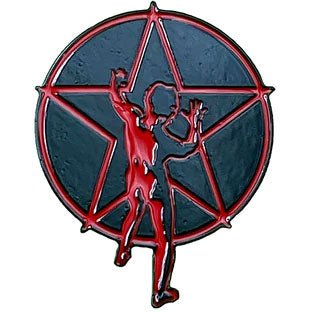 Rush Starman Pewter Pin Badge Back
