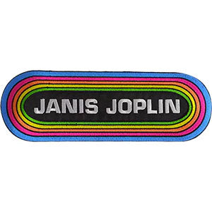 Janis Joplin KMET Back Patch Front