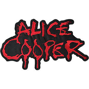 Alice Cooper Logo Back Patch Front