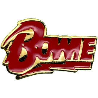 Bolt Logo Pewter Pin Badge