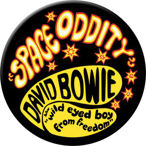 David Bowie Space Oddity Magnet Front